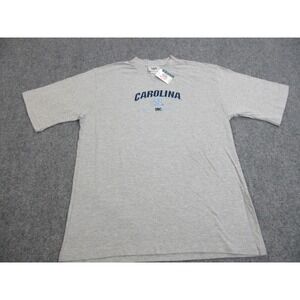 VINTAGE North Carolina Tar‎ Heels Shirt Mens Large Gray College Basketball Lee